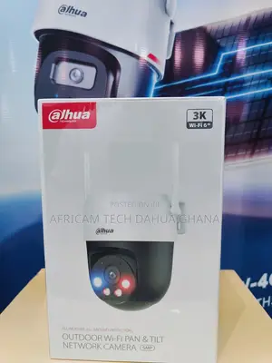 Dahua 3MP Outdoor Fixed-Focal Wi-Fi Pan Tilt Network Camera