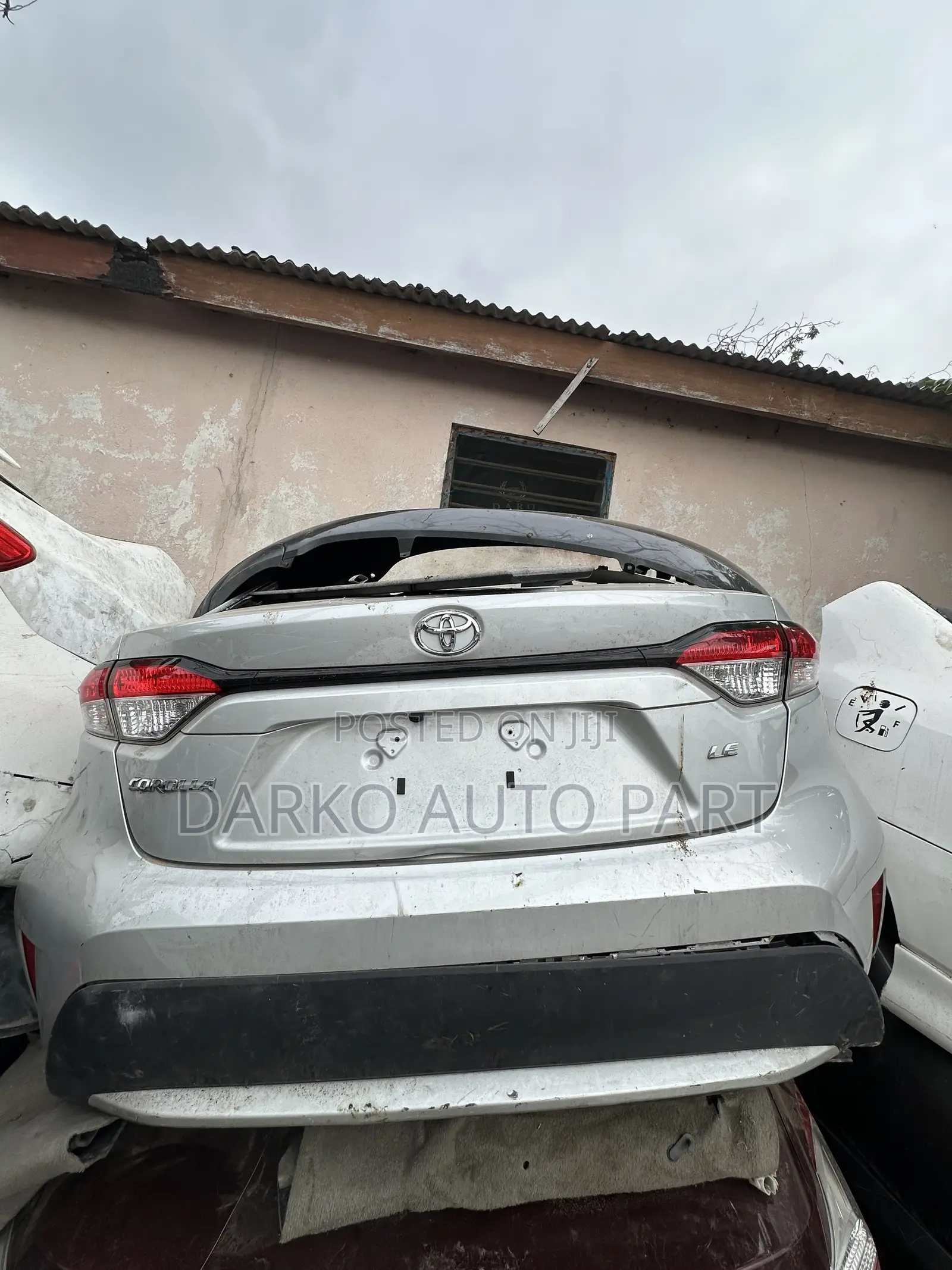 Toyota Corolla 2020-2025 Back Cut Complete Available