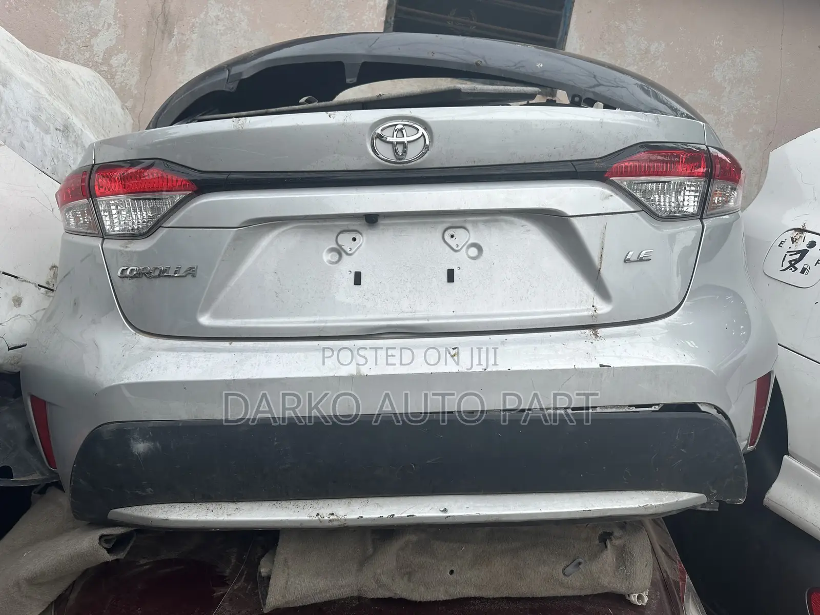 Toyota Corolla 2020-2025 Back Cut Complete Available