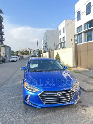 Hyundai Elantra Limited Sedan FWD (2.0L 4cyl 6A) 2017 Blue