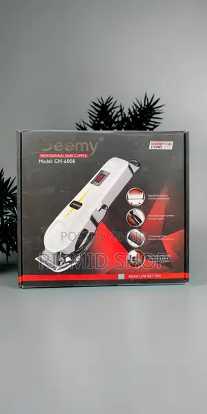 Geemy Gm-6008 Cordless Professional Barber Trimmer