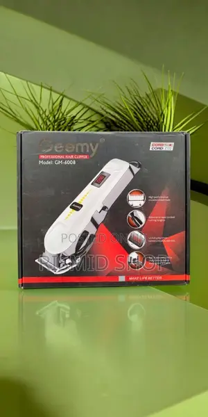 Geemy Gm-6008 Professional Hair Cutting Trimming Clipper