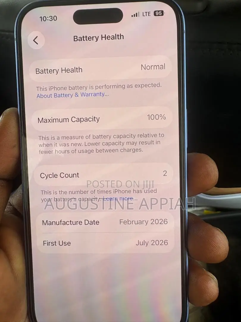 New Apple iPhone 16 128 GB Blue