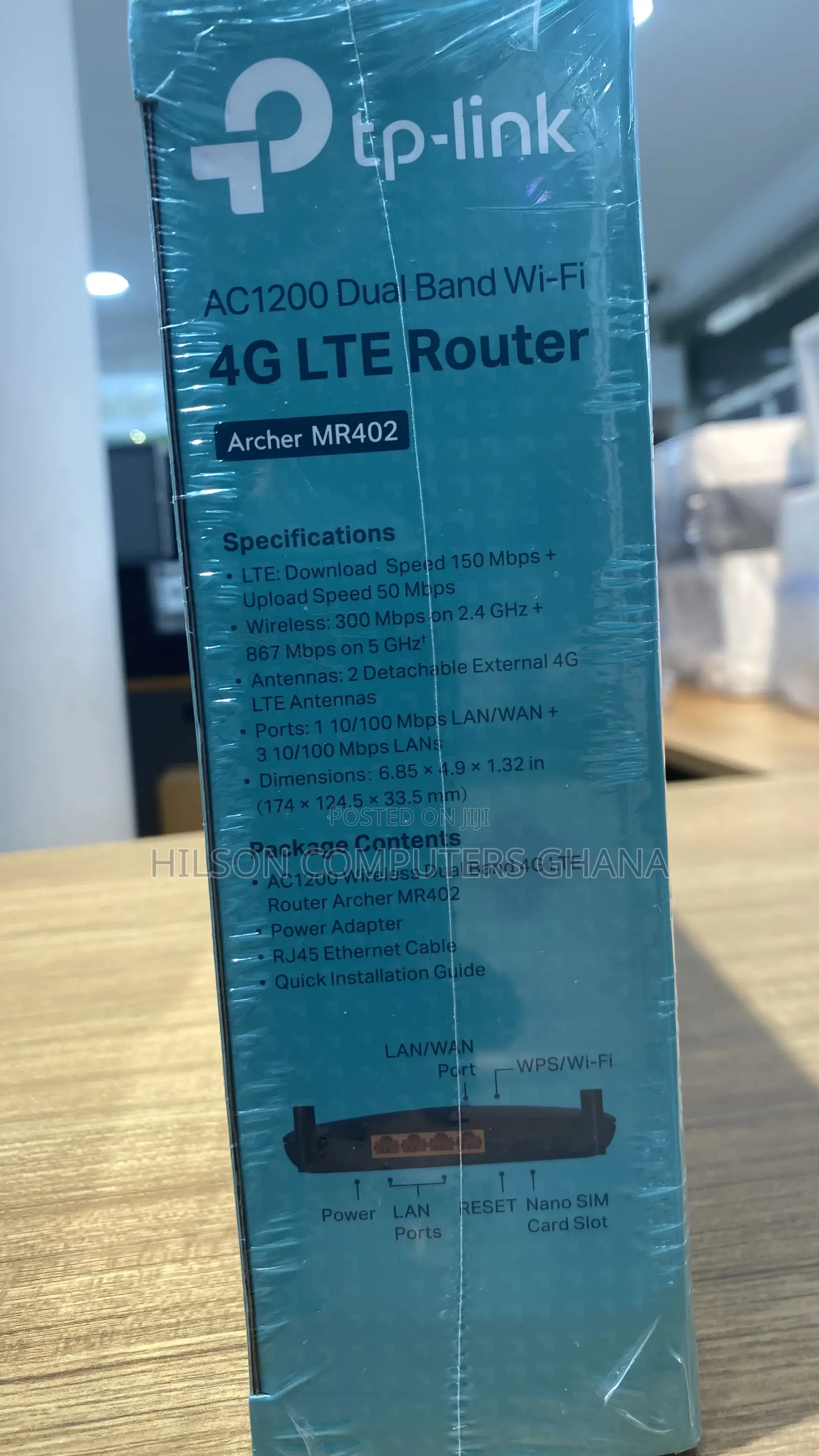 TP-Link Archer MR402 AC1200 Dual Band 4G LTE Router