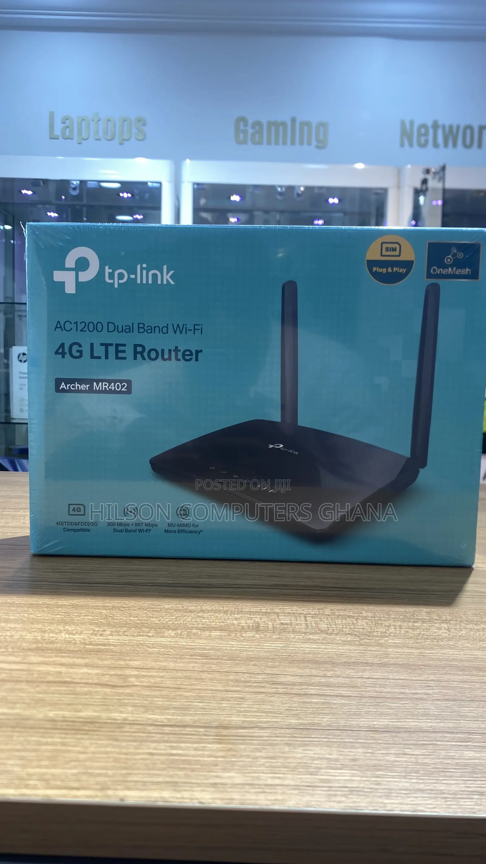 TP-Link Archer MR402 AC1200 Dual Band 4G LTE Router