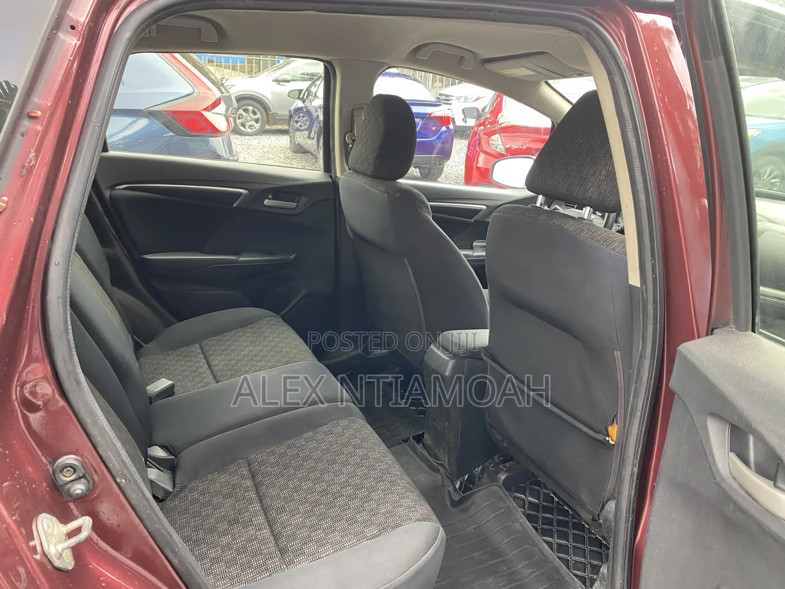 Honda Fit 2015 Red