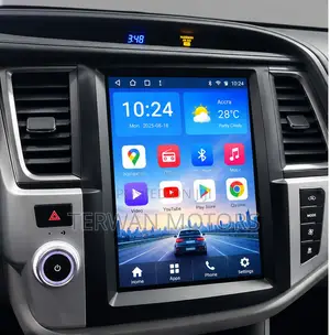 Tesla-Style Android Screen for Toyota Highlander 2014 to 2020