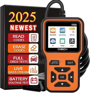 V500 OBD2 Scanner Diagnostic Tool,Code Reader Battery Voltage Tester