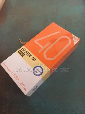 New Tecno Spark 40 Pro+ 256 GB Black