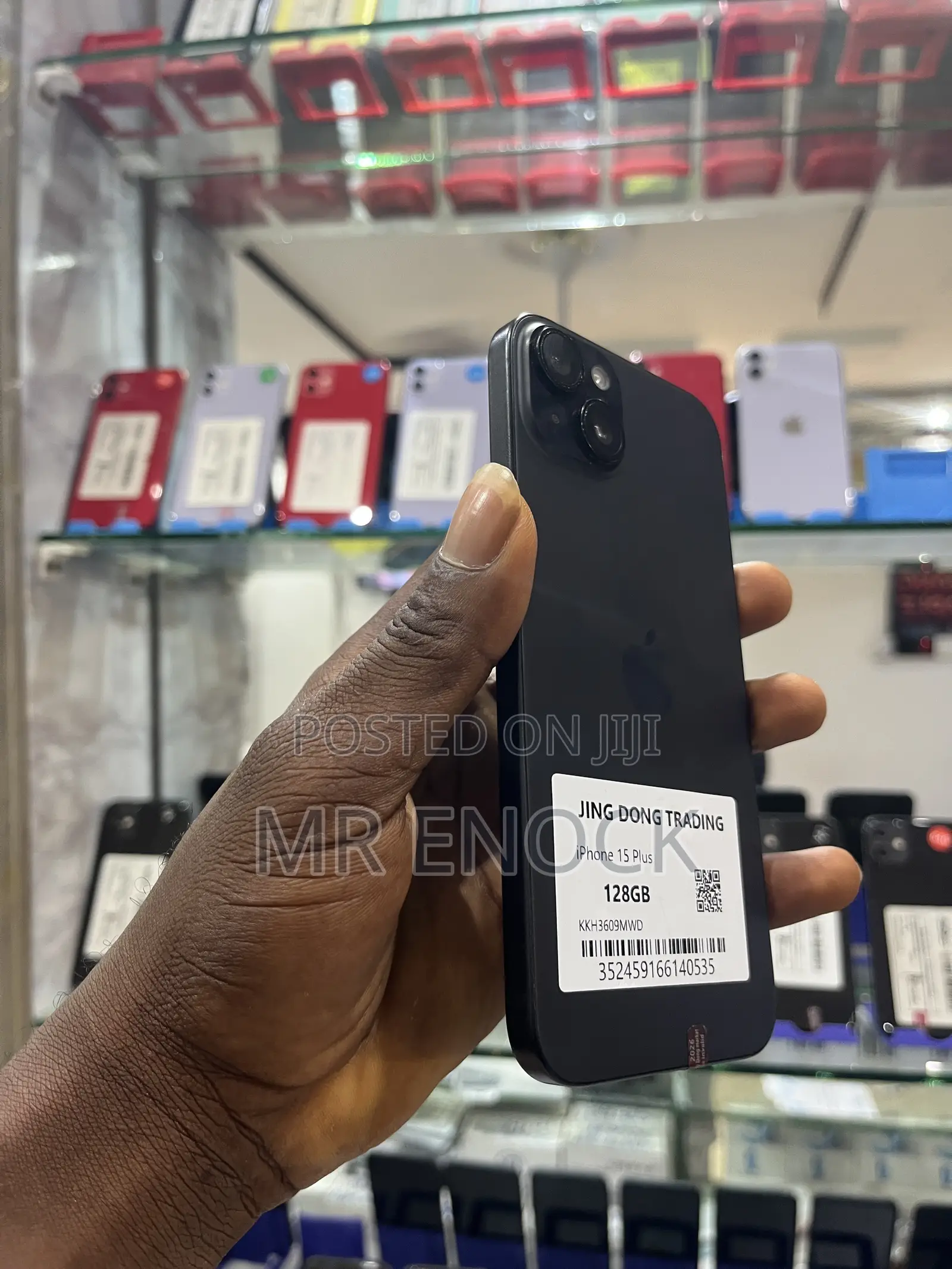 New Apple iPhone 15 Plus 128 GB Black