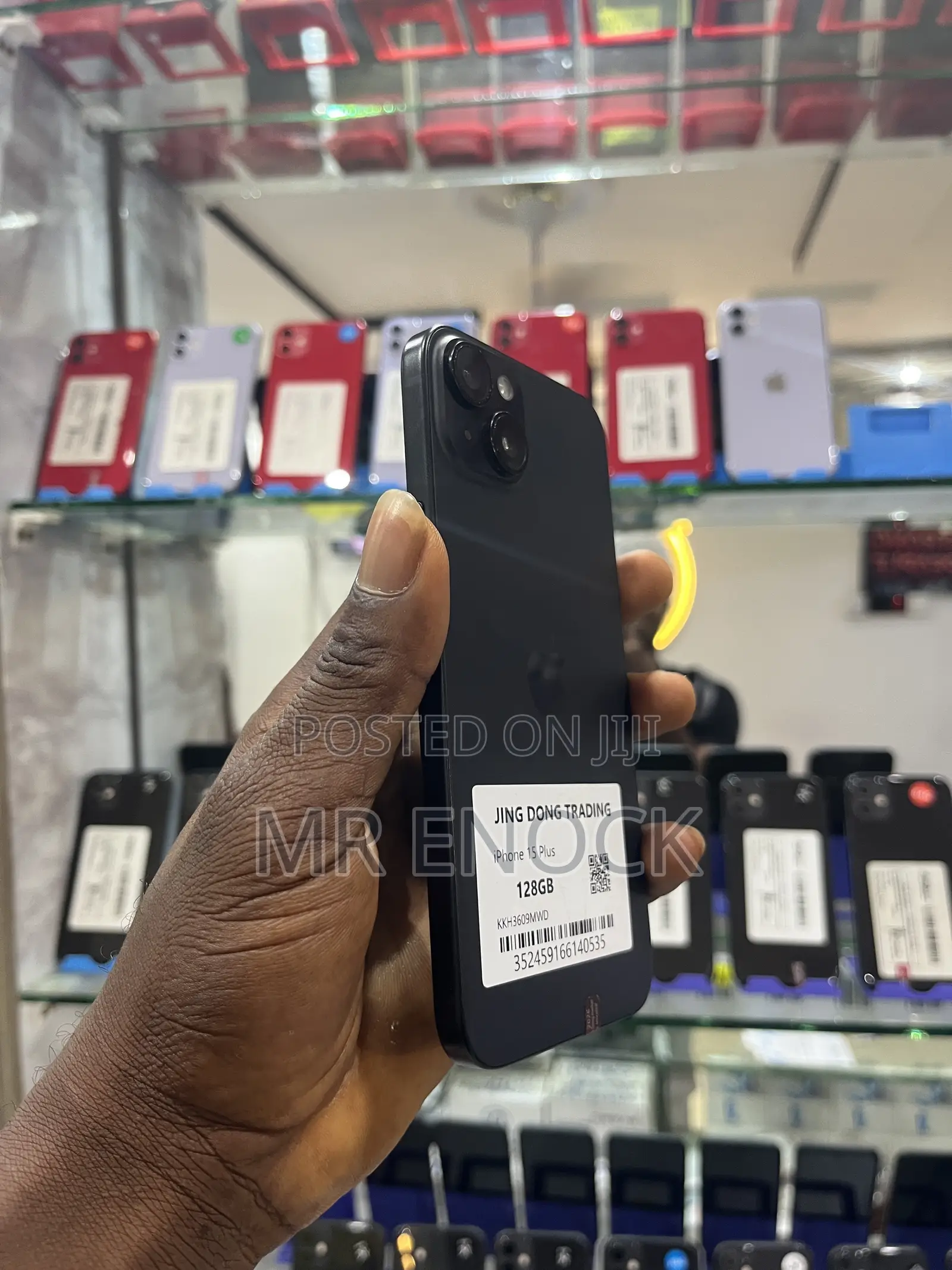 New Apple iPhone 15 Plus 128 GB Black