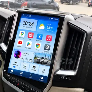 Tesla-Style Android Screen for Toyota Land Cruiser 2008 to 2015