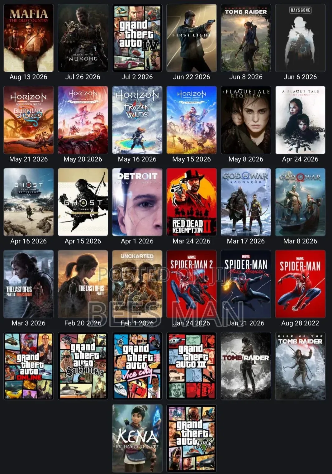 Games Installation for Ps4,Ps5,ps2,ps3,Xbox360,xbox One,series and PC