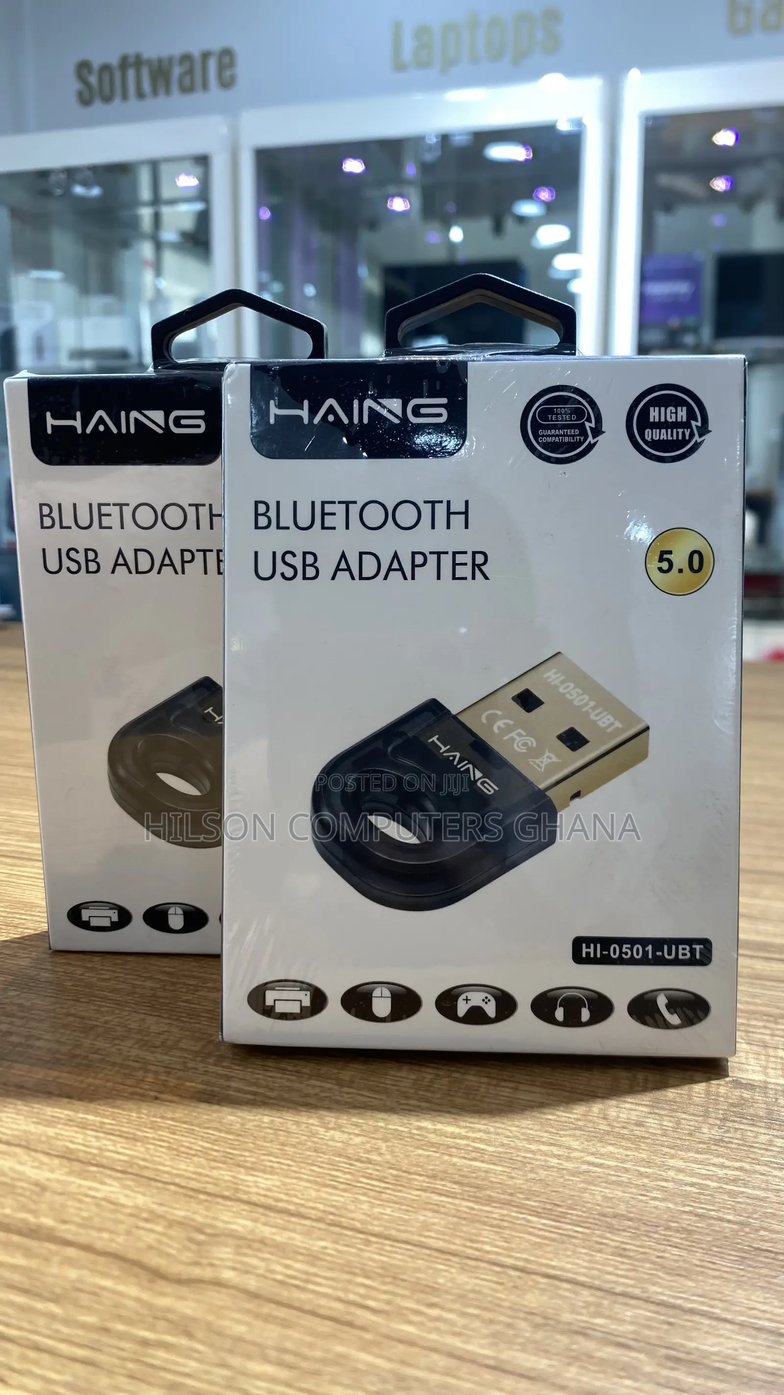Haing Bluetooth 5.0 USB Adapter