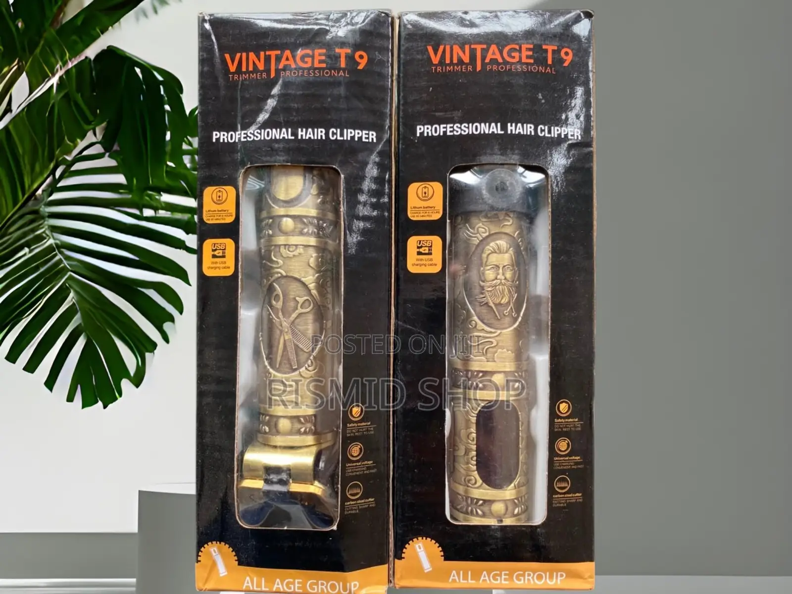 Vintage T9 Rechargeabler Hair Clipper