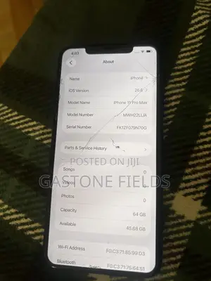 Apple iPhone 11 Pro Max 64 GB Black