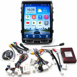 Tesla-Style Android Screen for Toyota Land Cruiser VXR 2012
