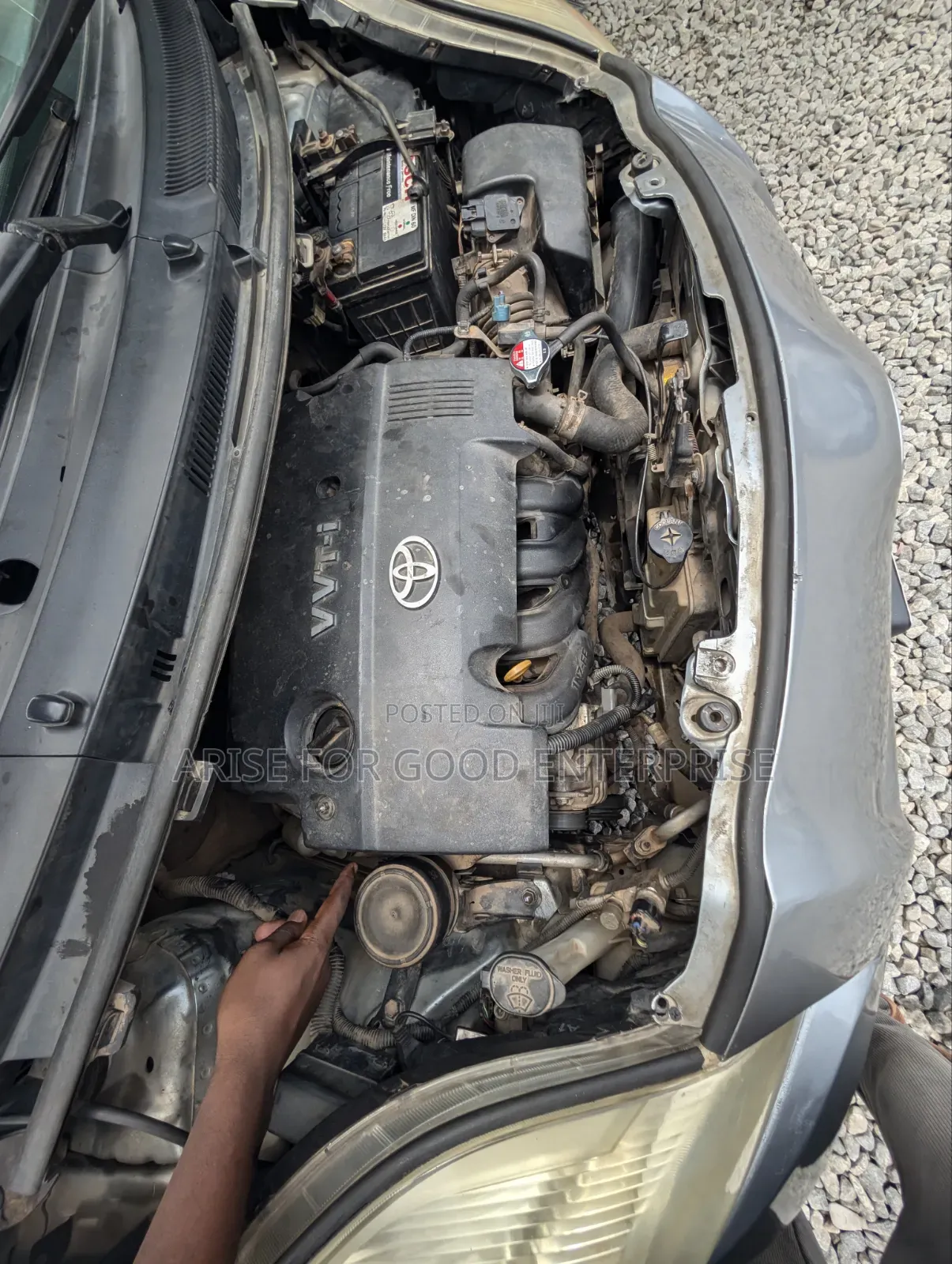 Toyota Vitz 1.5 FWD 5dr 2008 Silver