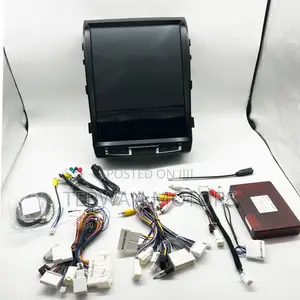 Tesla-Style Android Screen for Toyota Land Cruiser VXR 2012