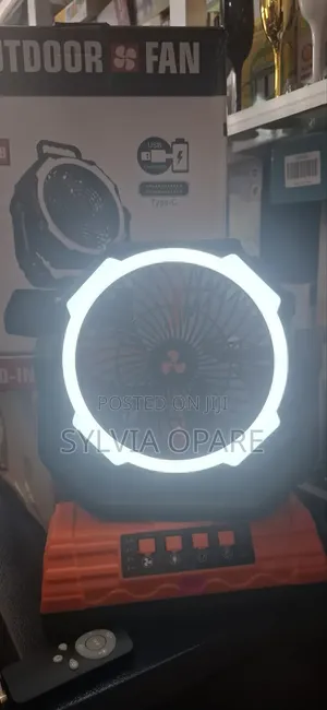 Rechargeable Fan and Light