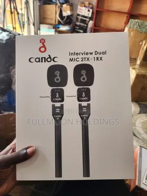 Candc Professional Dual Microphone for Interview and Podcast Phone Cam