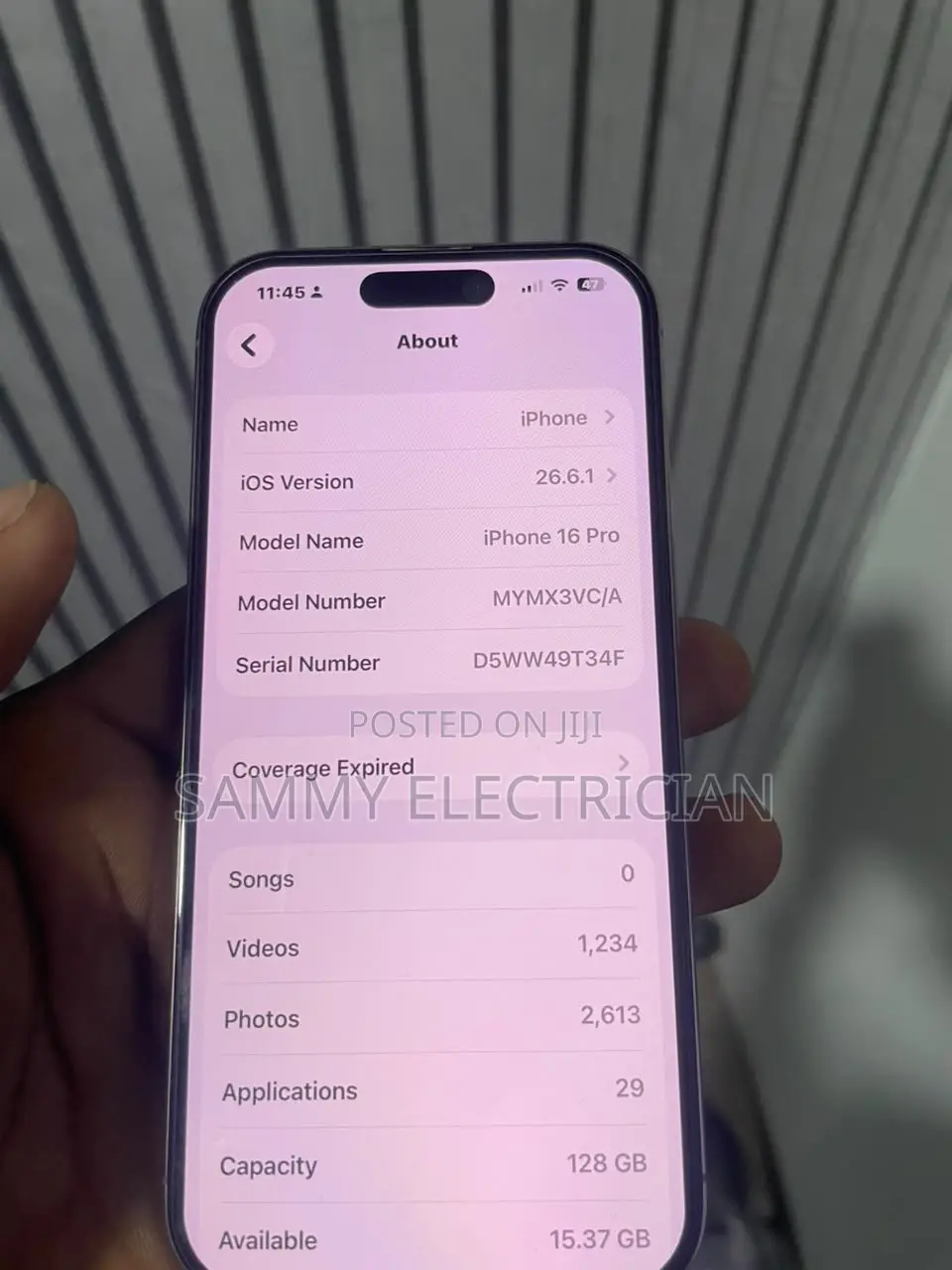 Apple iPhone 16 Pro 128 GB Silver