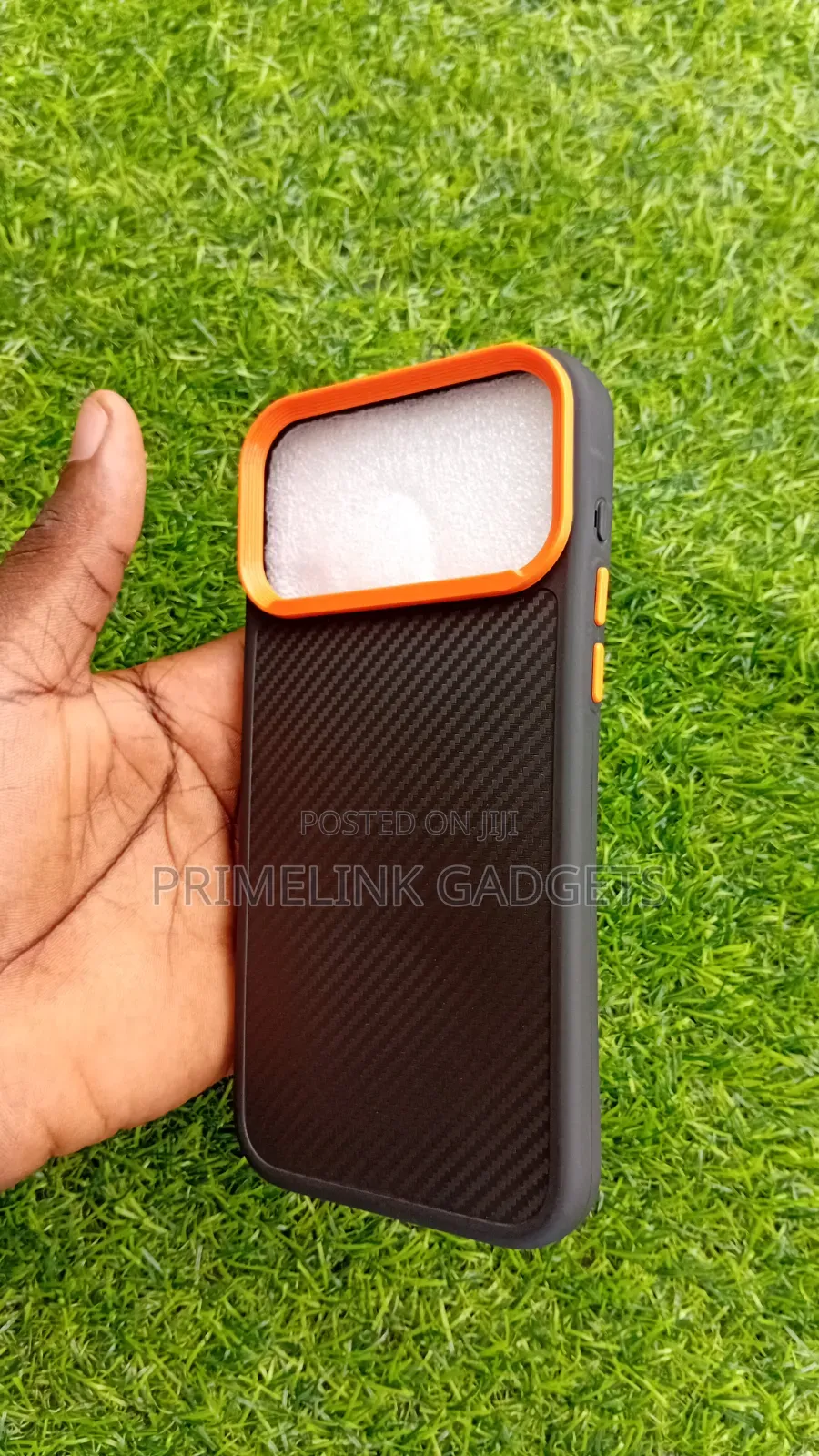 iPhone 18/17 Pro Max Matte Carbon Brazing Case