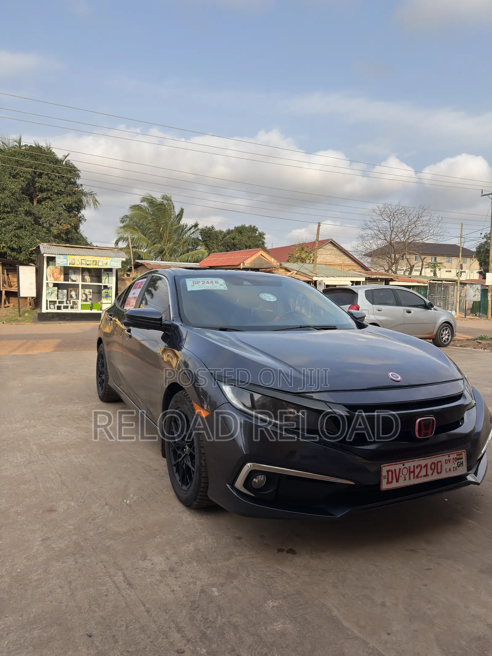Honda Civic EX Sedan 2020 Black