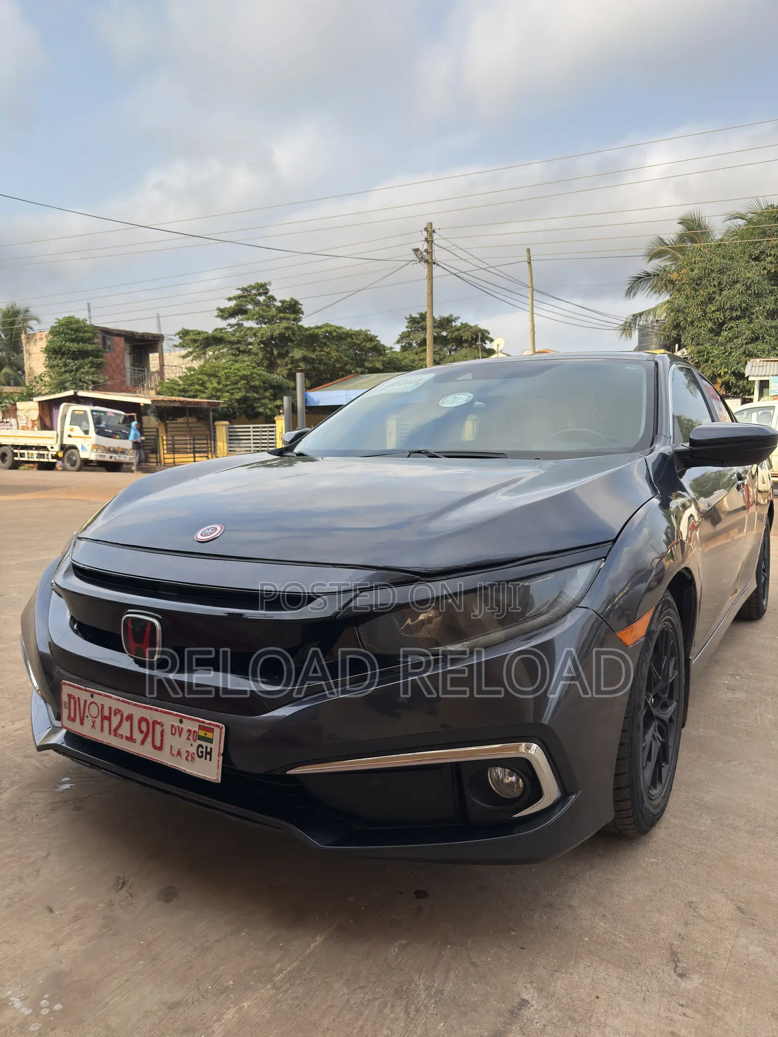 Honda Civic EX Sedan 2020 Black
