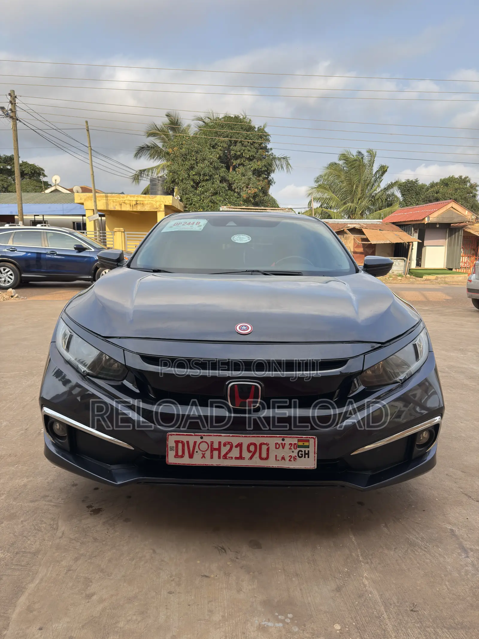 Honda Civic EX Sedan 2020 Black