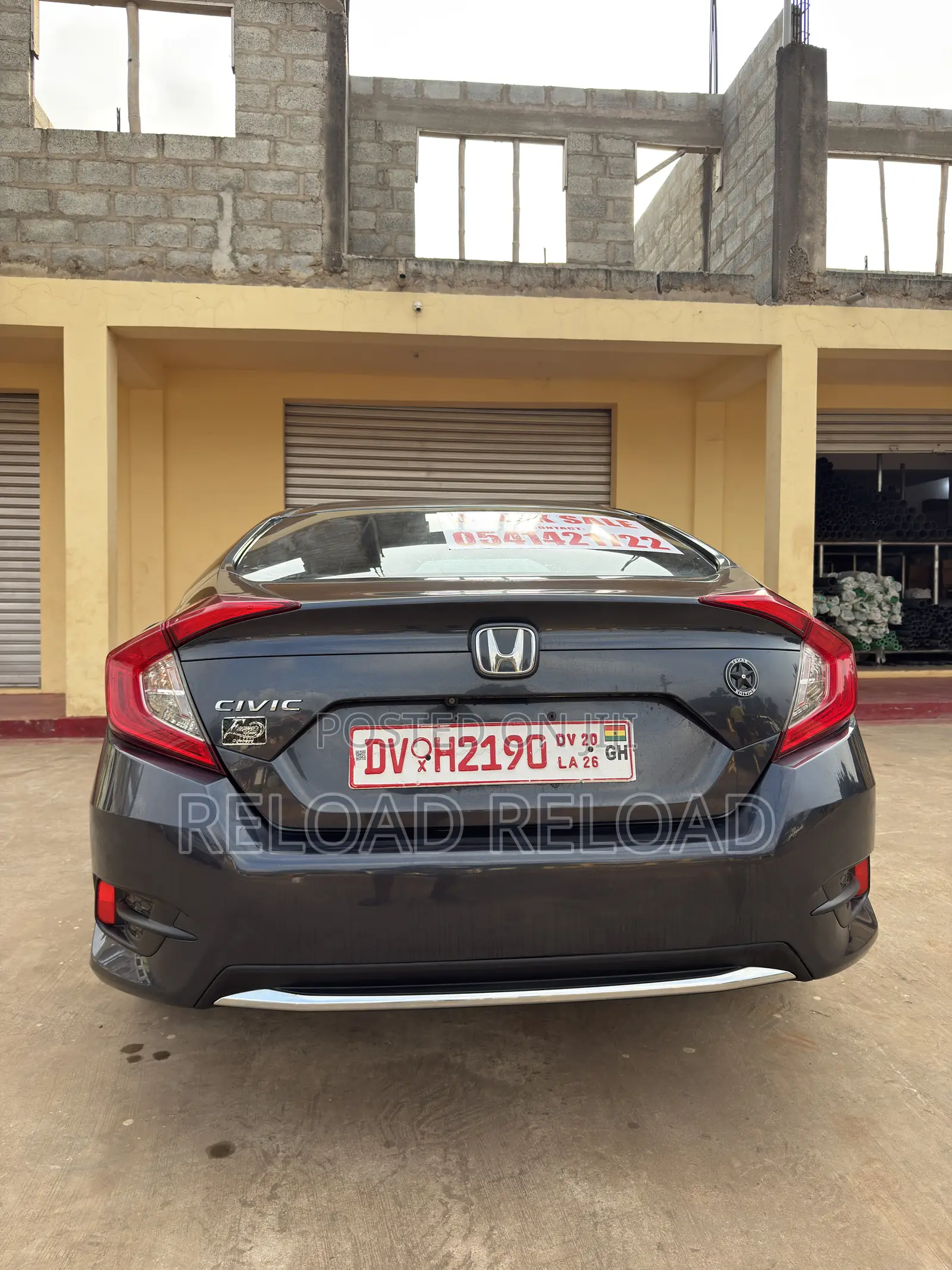 Honda Civic EX Sedan 2020 Black