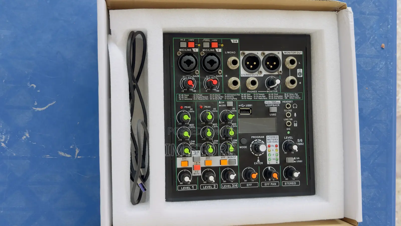 6 Chanel Sound Mixer for Live Streaming