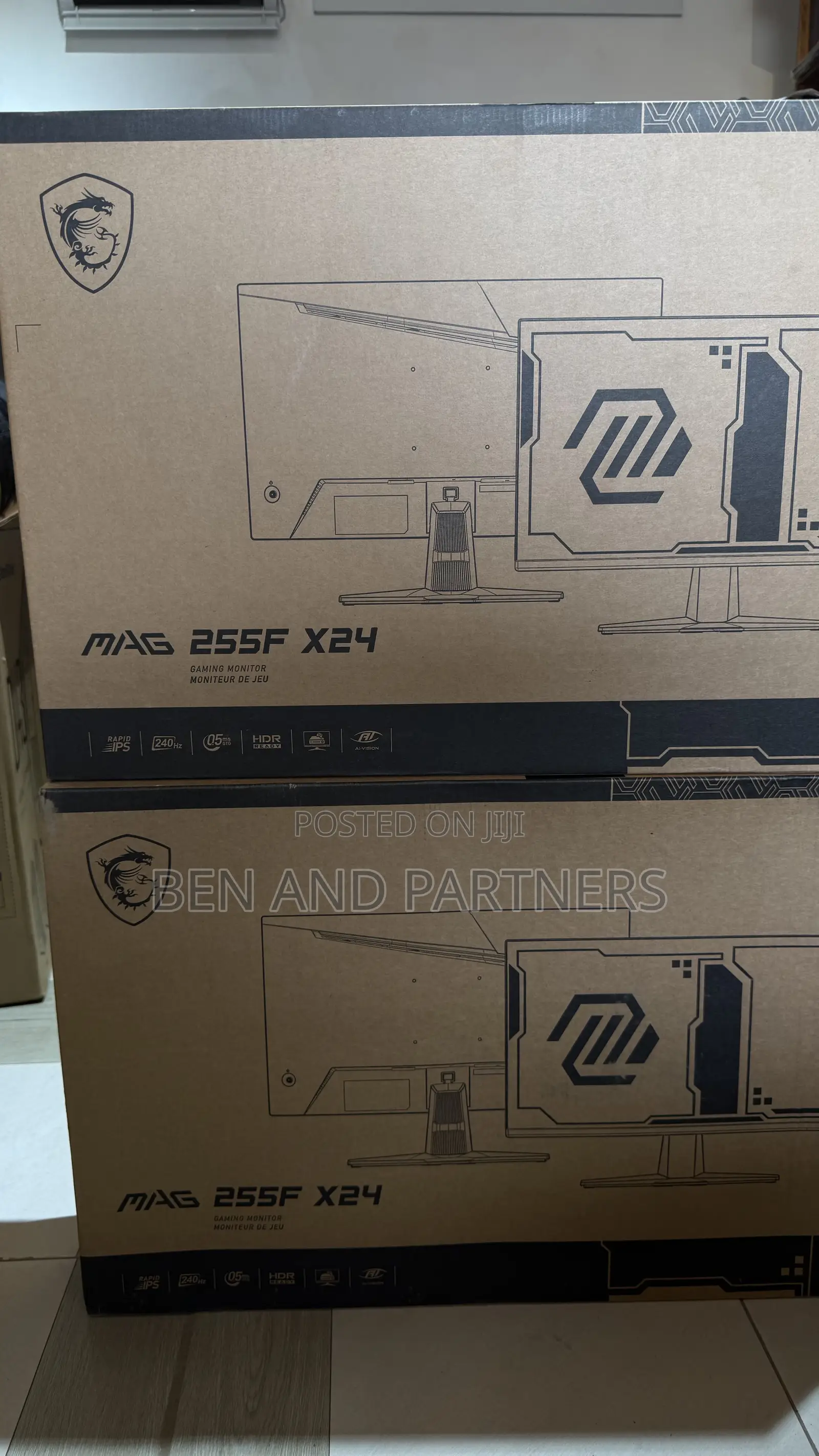 Msi 25”, Fhd, Ips, 240hz, O.5ms, Console Ready Gaming Monitor