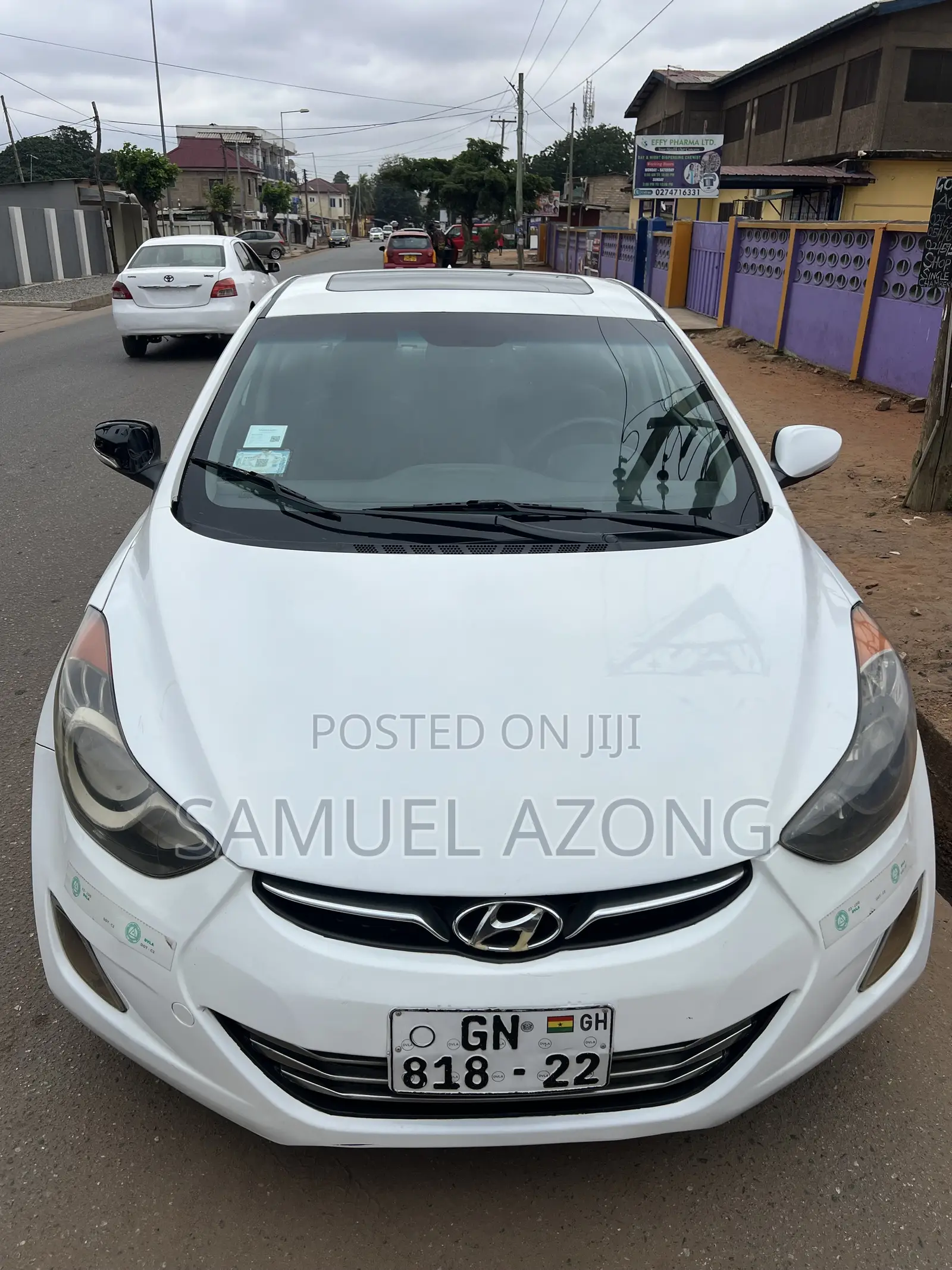 Hyundai Elantra Limited 2012 White