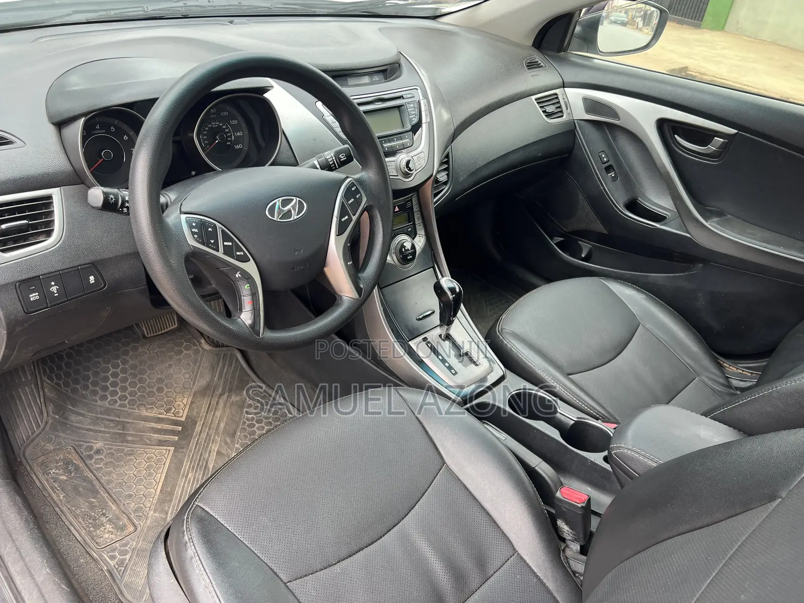 Hyundai Elantra Limited 2012 White