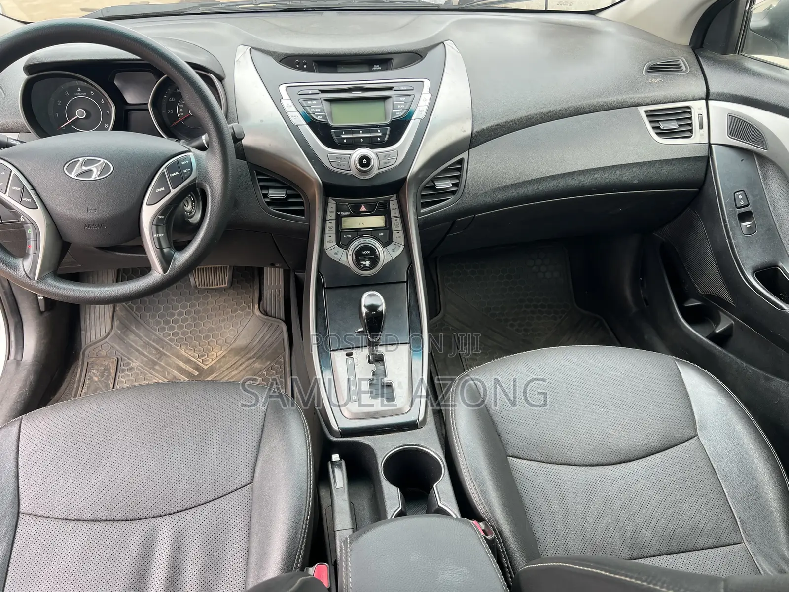 Hyundai Elantra Limited 2012 White