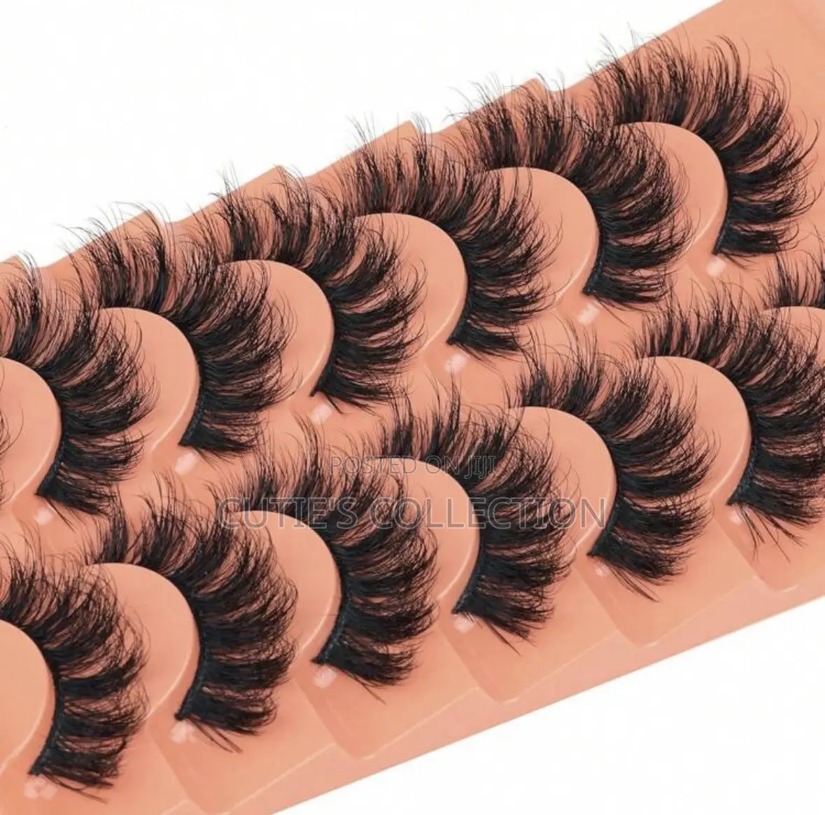Curl Faux Natural Fluffy Eye Lash Extension-Black +Tweezer + Lash Glue