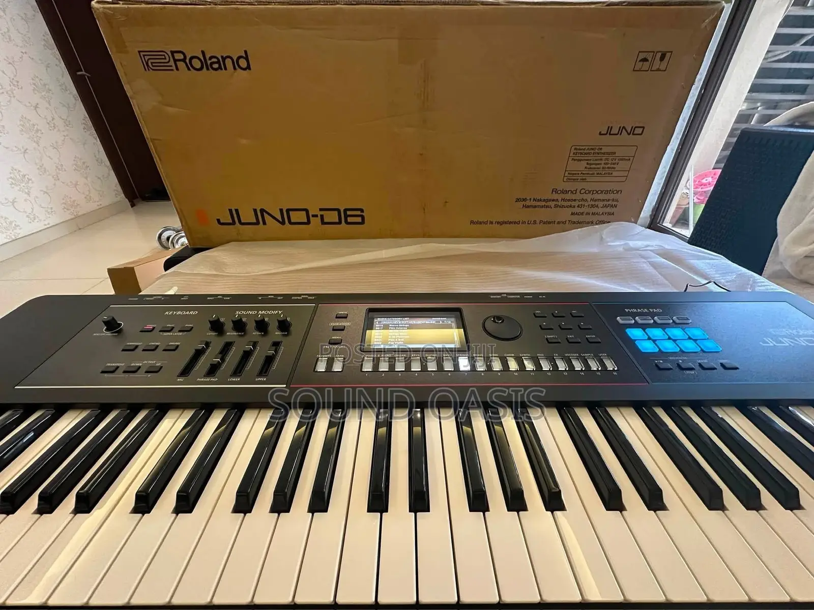 Roland JUNO-D6 61-Key Synthesizer