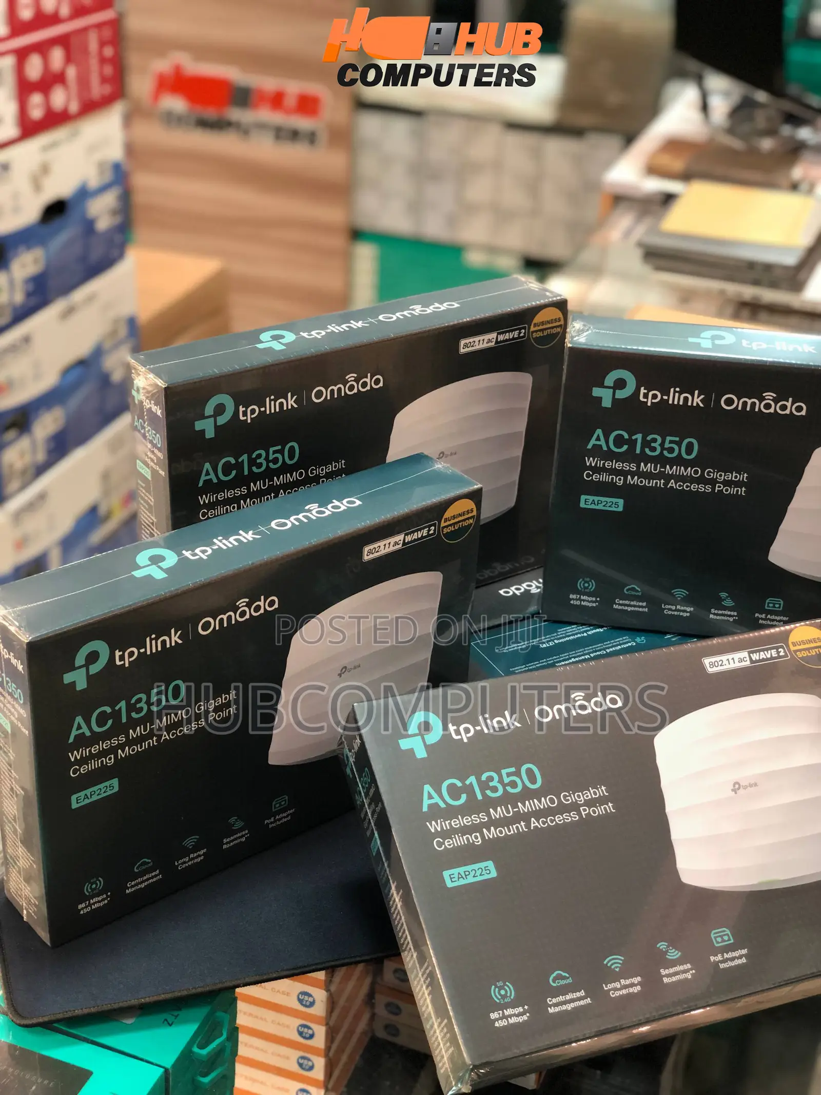 TP-Link Wireless Gigabit Ceiling Access Point Eap225-Indoor