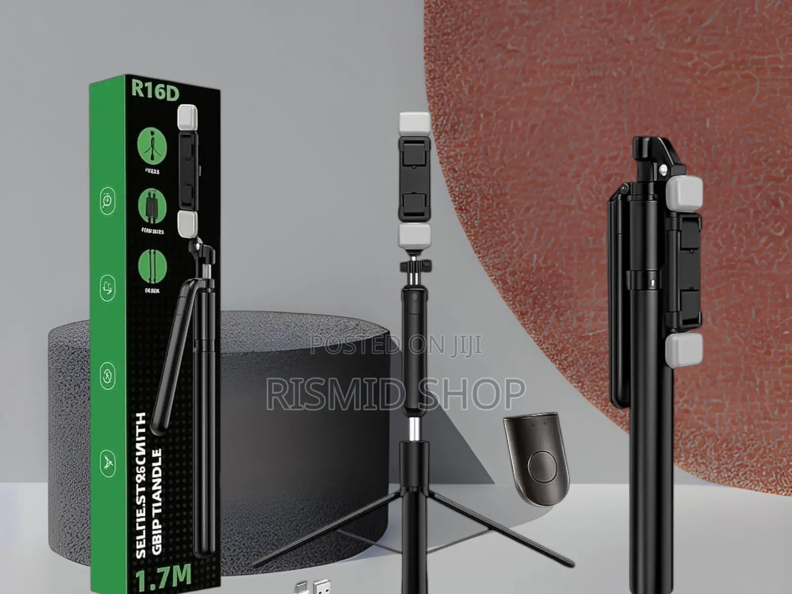 R16d Universal Bluetooth Selfie Stick With Tripod