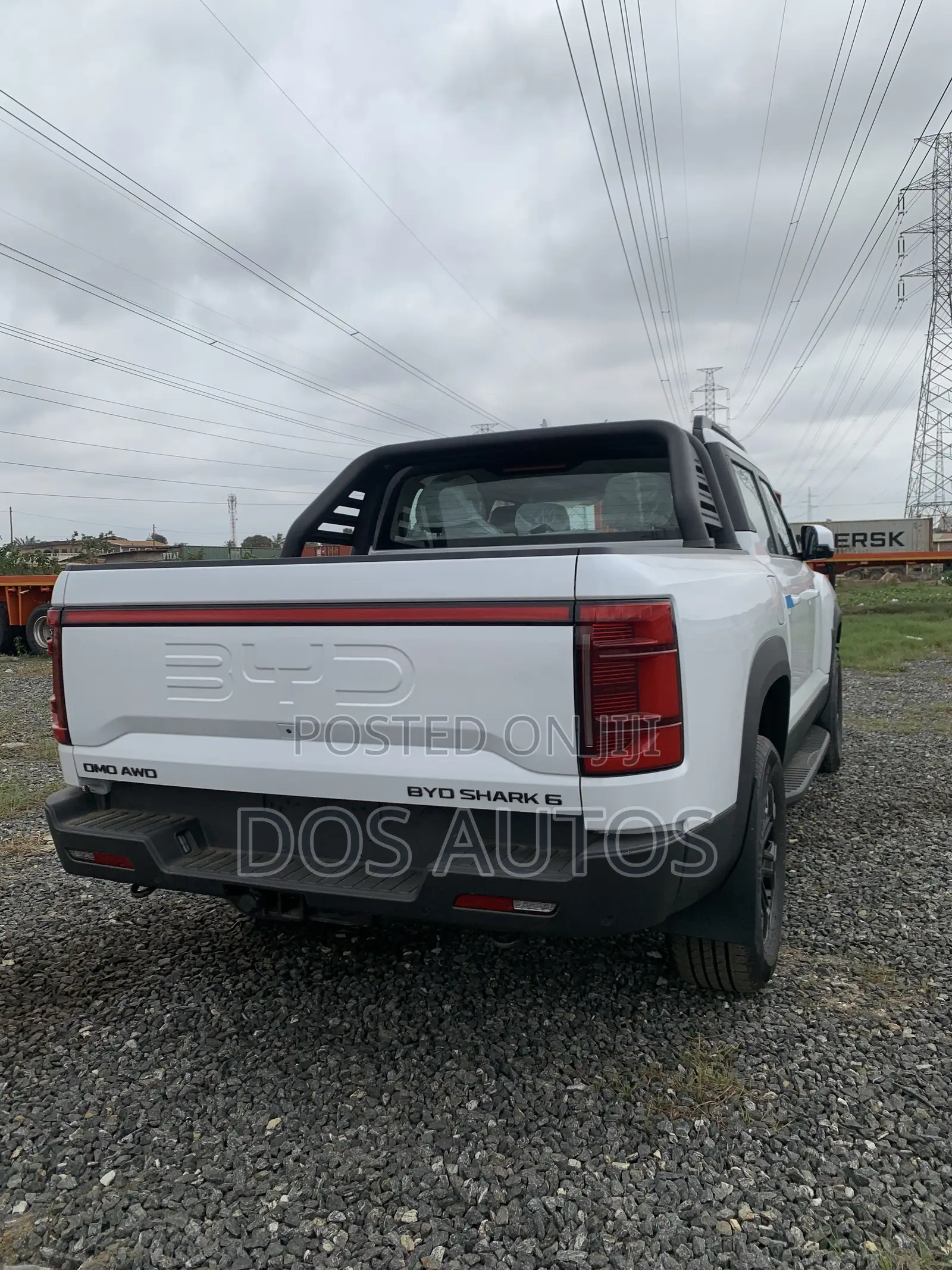 New BYD Shark 6 Shark Pickup 2026 White