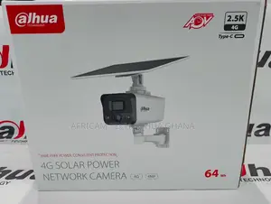 DAhua 4MP Fixed-Focal Bullet 4G Solar Power Network Camera Ip