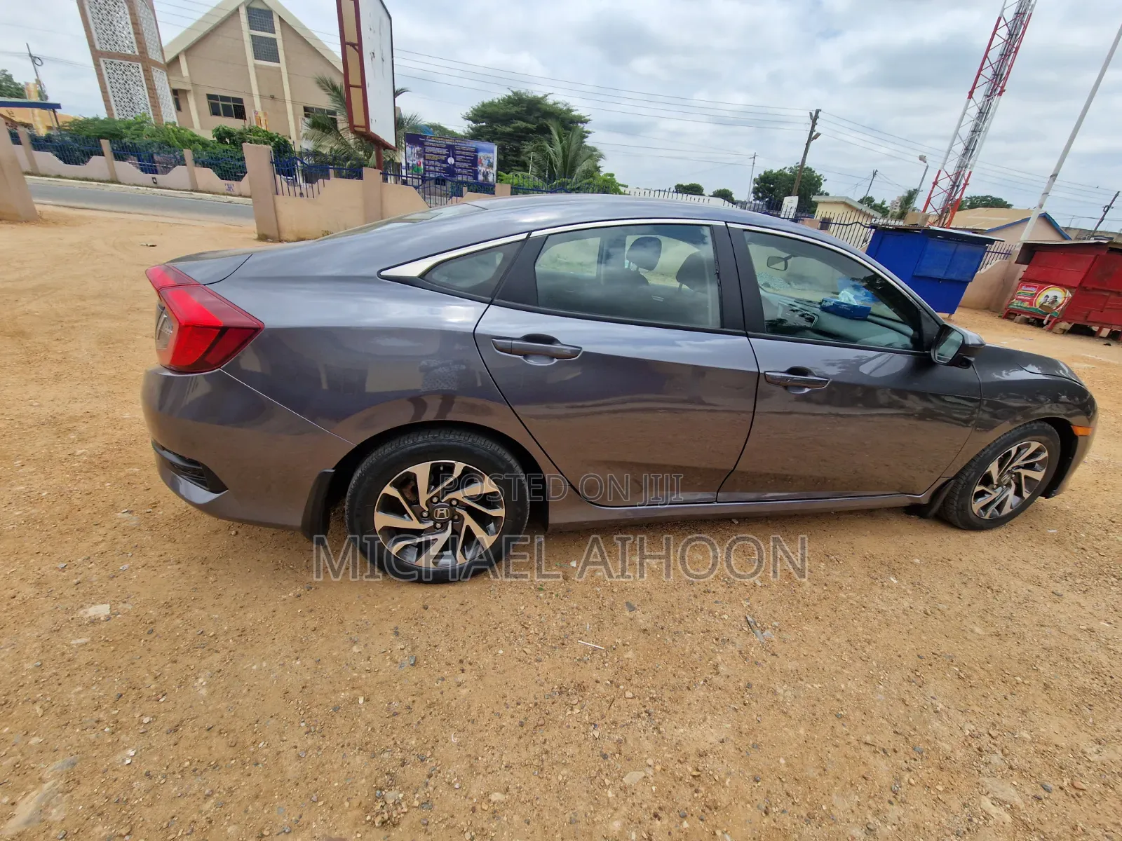 Honda Civic EX-L 4dr Sedan (1.5L 4cyl) 2016 Gray