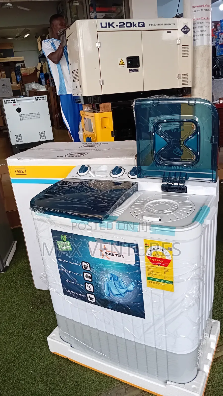 Goldstar 9KG Washer – Perfect for Family Laundry