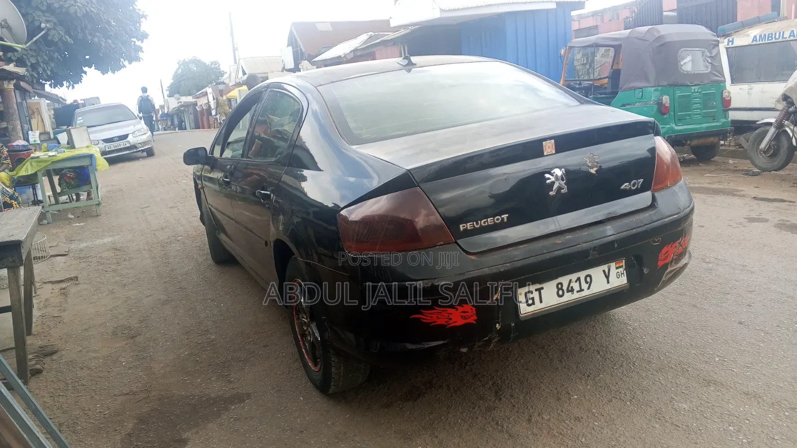 Peugeot 407 2009 Black