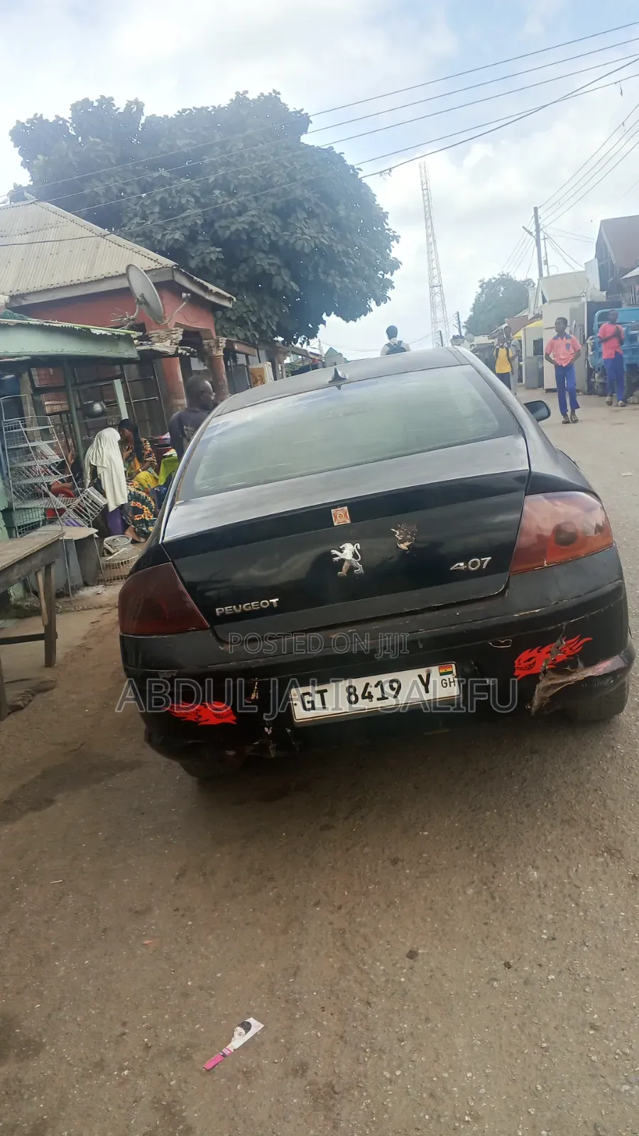 Peugeot 407 2009 Black