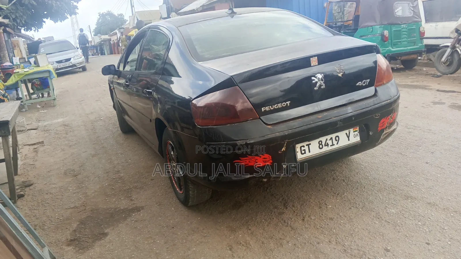 Peugeot 407 2009 Black
