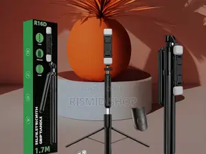 R16d Foldable Bluetooth Selfie Stick Phone Stand