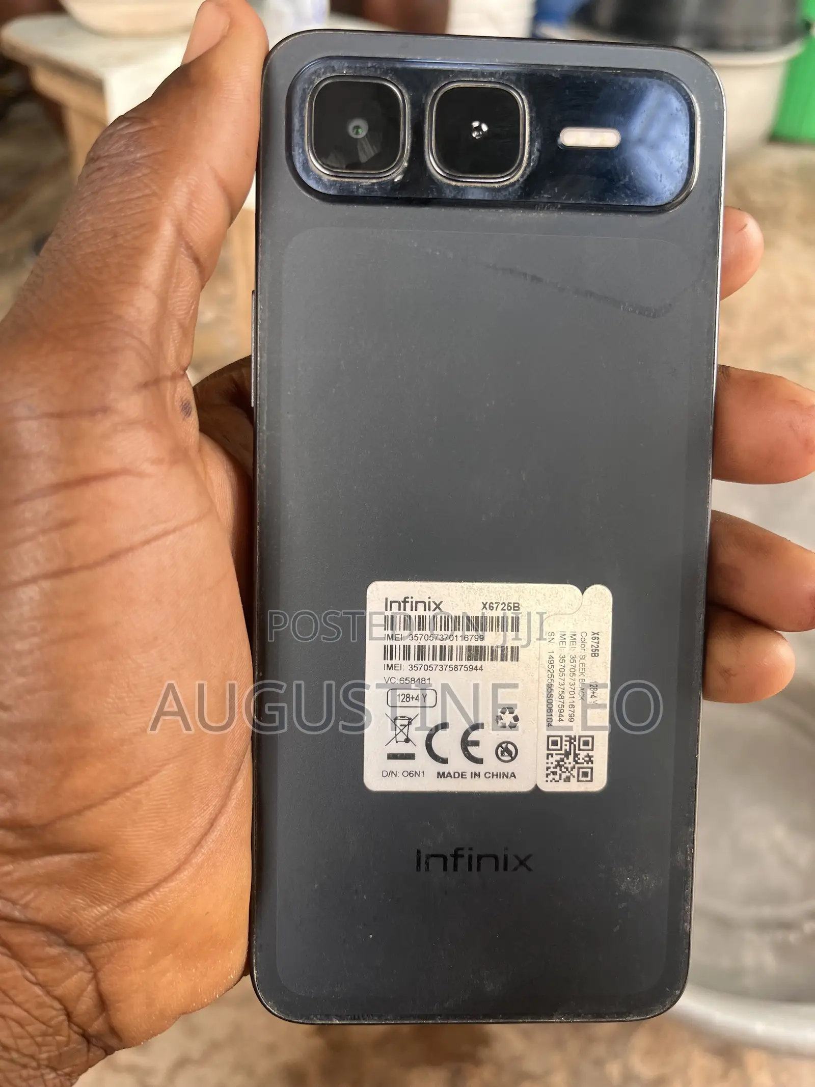 Infinix Smart 10 Plus 128 GB Graphite