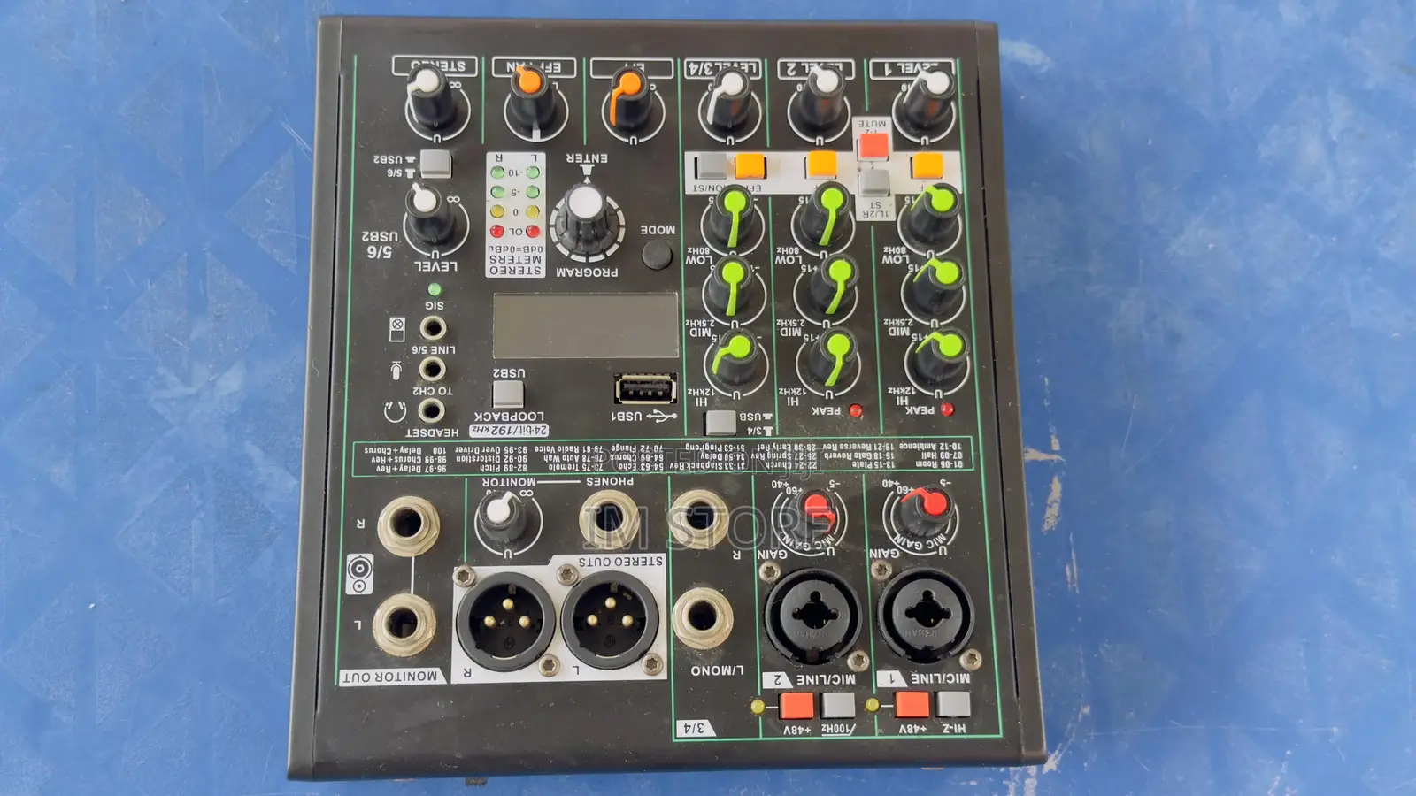6 Chanel Sound Mixer for Live Streaming